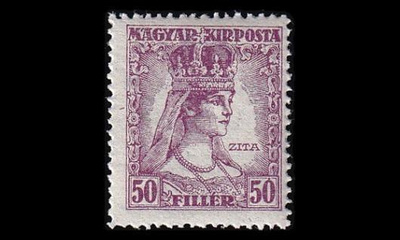 Unkari 218 * Kuningatar Zita 50 f (1918)