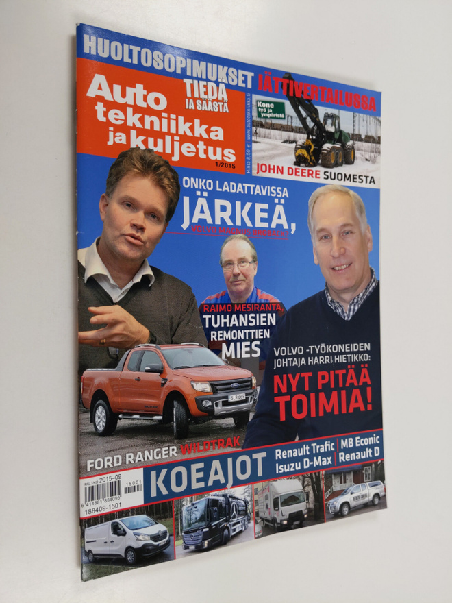 Autotekniikka ja kuljetus 1/2015