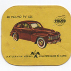 Kahvilappu  AAA n:o 48 VOLVO PV 444 - pikkukuva 1