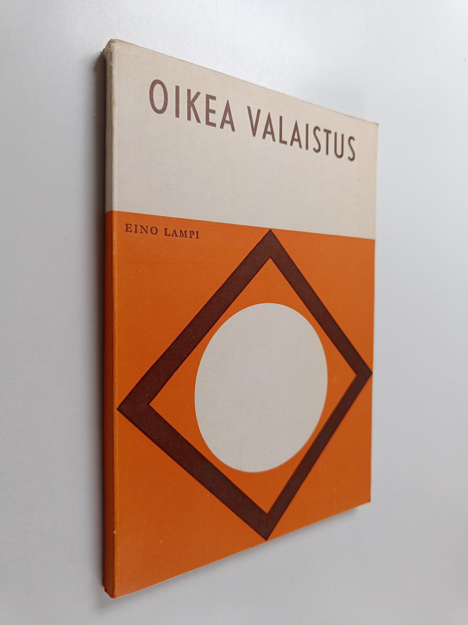 Eino Lampi : Oikea valaistus (signeerattu, tekijän omiste)
