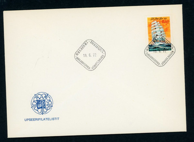 FDC 1972 Kansainvälinen koulupurjelaivojen kilpapurjehdus