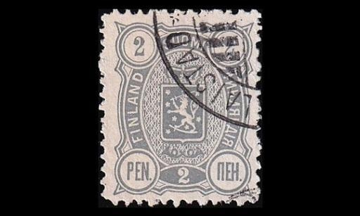 27A o Vaakuna 2 p (12½) Nikolaistad (1889)