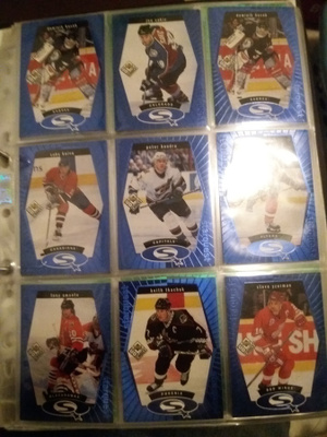 1998-99 UD Choice StarQuest Blue kortteja alk. 0.50e/kpl