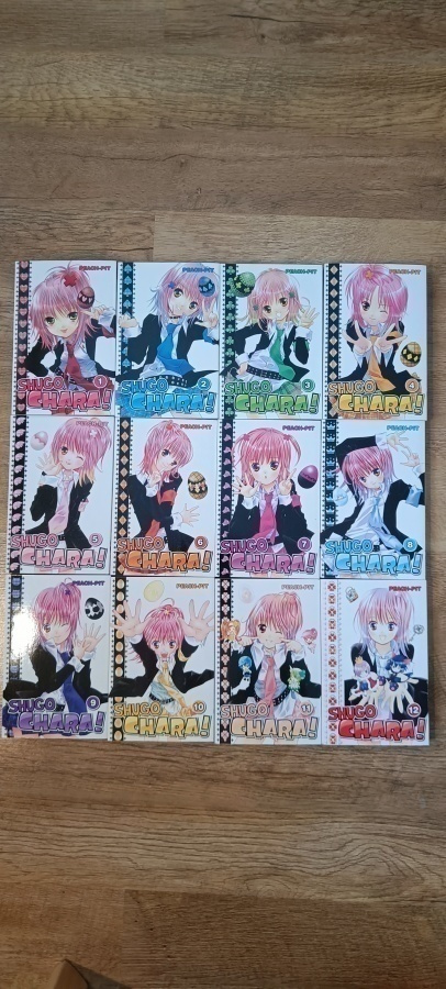 Shugo Chara! Peach-pit 1-12 koko sarja hienot