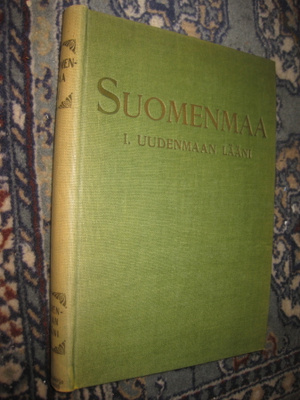 Suomenmaa 1. osa, Uudenmaan lääni + KARTTA