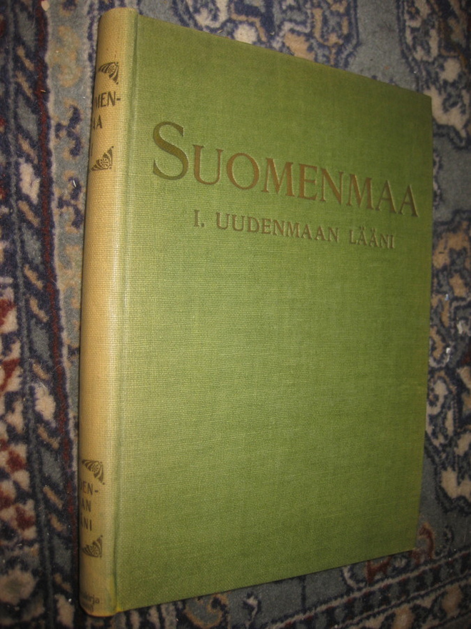 Suomenmaa  1. osa, Uudenmaan lääni + KARTTA