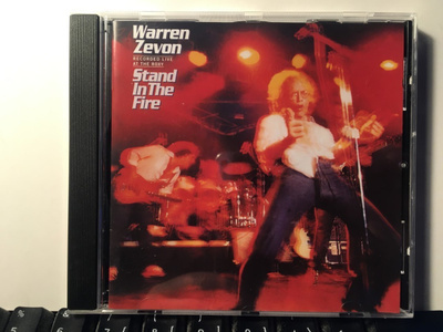 WARREN ZEVON: Stand In The Fire, CD, rem. & exp.