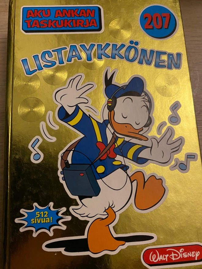 Aku ankan taskukirja 207: Listaykkönen Kovakantinen!