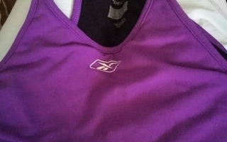 Reebok toppi treeni violetti koko S/M