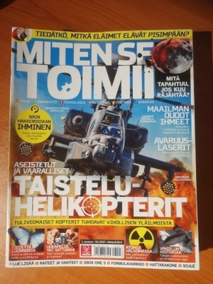 Miten se toimii -lehdet ( lähes kaikki numerot )