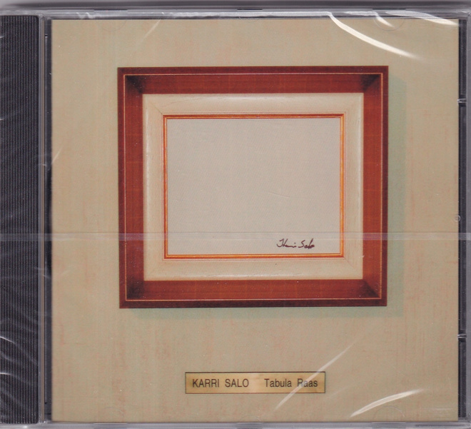 Karri Salo - Tabula Raas (CD, Album)