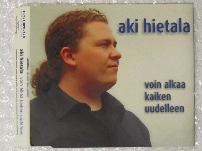 Aki Hietala • Voin alkaa kaiken uudelleen CD-Single