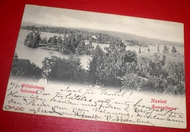 Savonlinna  -  Willaholmen Sulosaari  1902   (K11)