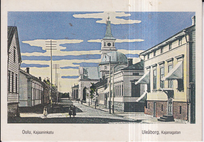 Oulu, Kajaaninkatu 1910- luvulla , e162