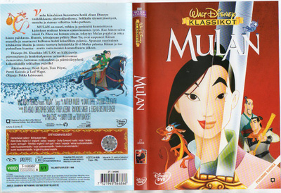 Mulan (Walt Disney) (83 692) k -FI- DVD suomik. 1998 (k8)