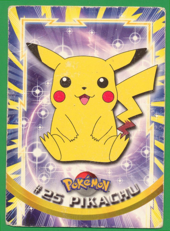 Pokémon Topps Pikachu