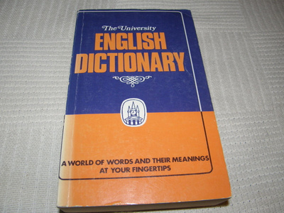 The University English Dictionary