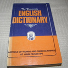 The University English Dictionary - pikkukuva 1
