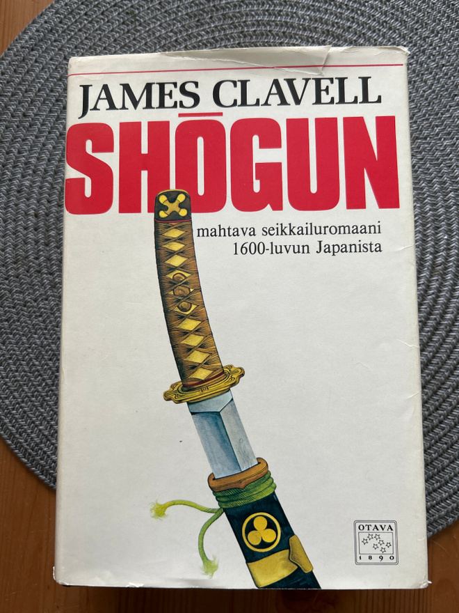 James Clavell Shogun sid. 1p.