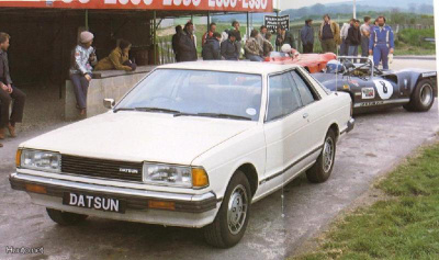 1981 Datsun Bluebird Coupe SSS jne esite - KUIN UUSI  12 siv