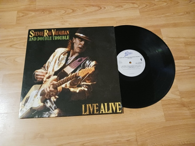 Stevie Ray Vaughan And Double Trouble – Live Alive lp 1986