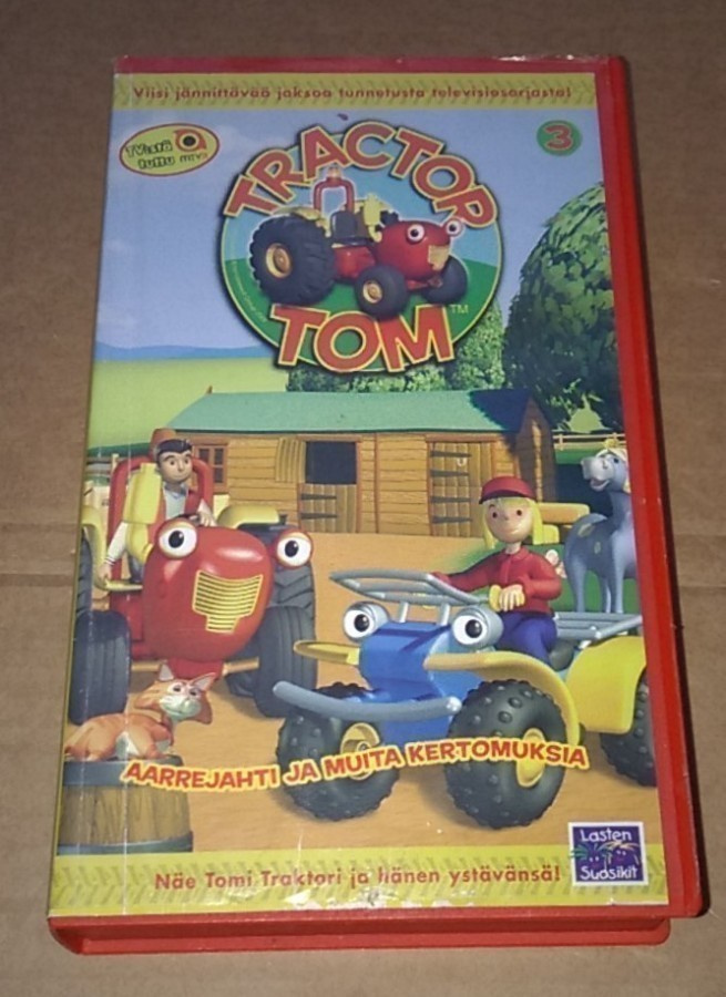TRACTOR TOM AARREJAHTI JA MUITA KERTOMUKSIA  VHS