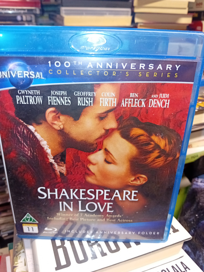 Blu-ray Shakespeare in love ( SIS POSTIKULU )