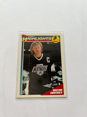 1991-92 Topps High Ligths Wayne Gretzky #524