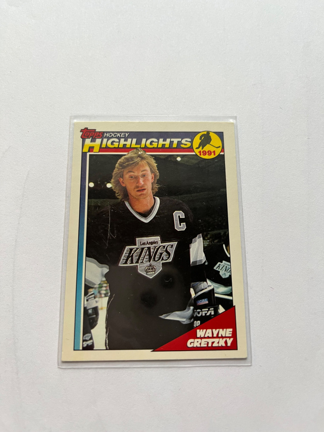 1991-92 Topps High Ligths Wayne Gretzky #524