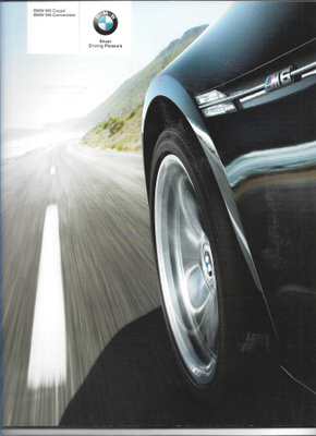 2008 BMW M6 V10 PRESTIGE esite - KUIN UUSI - 56 sivua