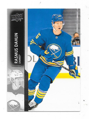 2021-22 Upper Deck #21 Rasmus Dahlin , Buffalo Sabres