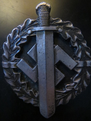 Reich mitali/pinssi replika swastika/hakaristi