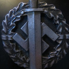 Reich mitali/pinssi replika swastika/hakaristi - pikkukuva 1