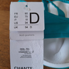CHANTELLE EMBLEM LAKE UUDET TURKOOSIBIKINIT K. D75 YLÄOSA - pikkukuva 3