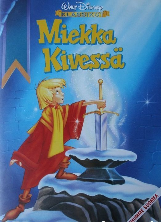 Walt Disney Klassikot :  Miekka Kivessä  -  DVD