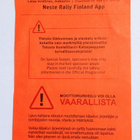 Neste Rally Finland,tarrat,lasinalunen ja pääsylippu - pikkukuva 3
