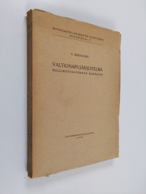 V. Merikoski : Valtionapujärjestelmä hallintovalvonnan ka...