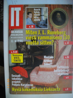 Invalidityö Nro 11/1996 (5.5)