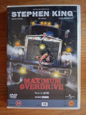 STEPHEN KING : Maximum Overdrive (1986) DVD