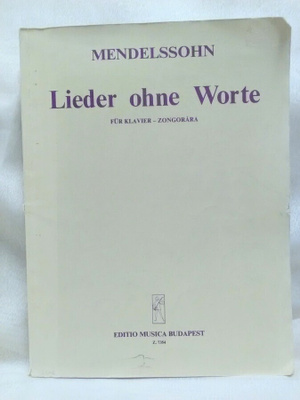 Lieder ohne Worte für klavier - Mendelssohn
