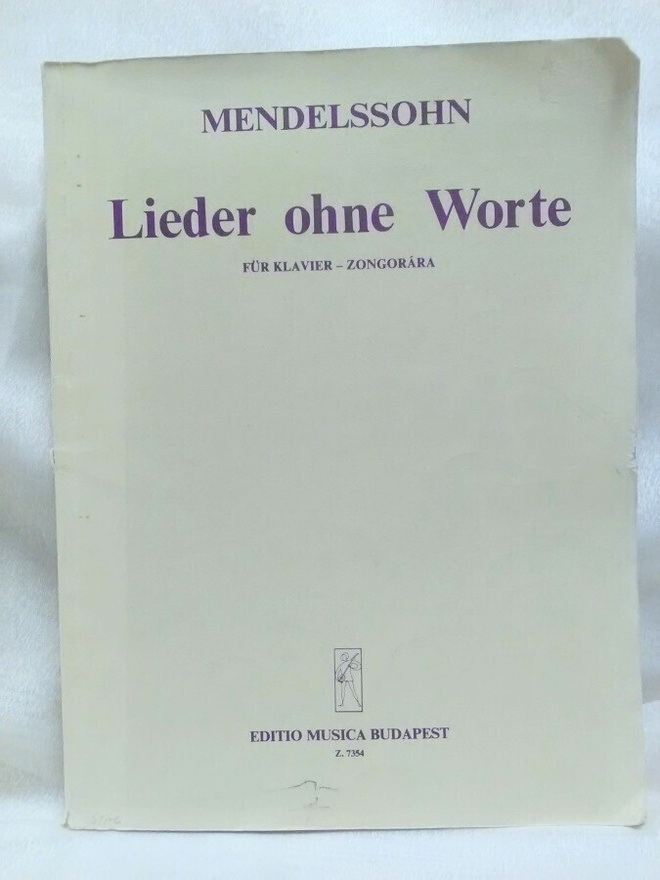 Lieder ohne Worte für klavier - Mendelssohn