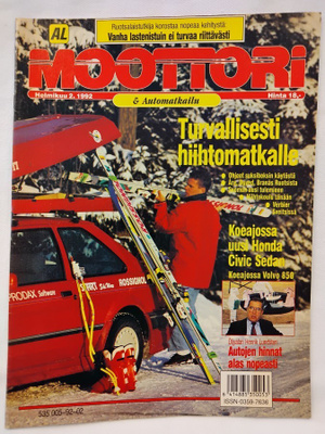 Moottori & automatkailu No 2 helmikuu 1992