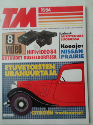 Tekniikan Maailma Nro 15/1984 (28.8)