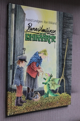 Astrid Lindgren - Ilon Wiklund : Punasilmäinen lohikäärme 1p