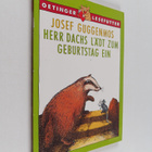 Josef Guggenmos : Herr Dachs lädt zum Geburtstag ein - pikkukuva 1