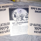 14 kpl kokoelma vanhoja levyluetteloita ( SIS POSTIKULU ) - pikkukuva 2