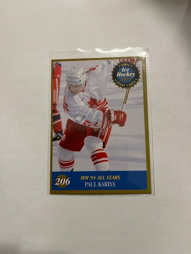 1995 Finnish Semic World Championships Paul Kariya #206