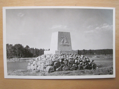 VANHA Postikortti Ahvenanmaa Eckerö 1950-luku