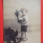 Vanha Pääsiäiskortti kulk. 1925 - pikkukuva 1