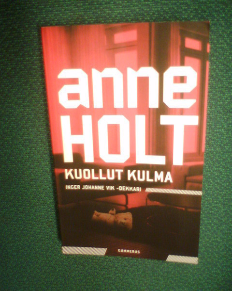 Anne Holt : KUOLLUT KULMA ( 2014 nide ) Sis.pk:t